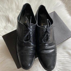 Cole Haan Black Oxfords, 9.5